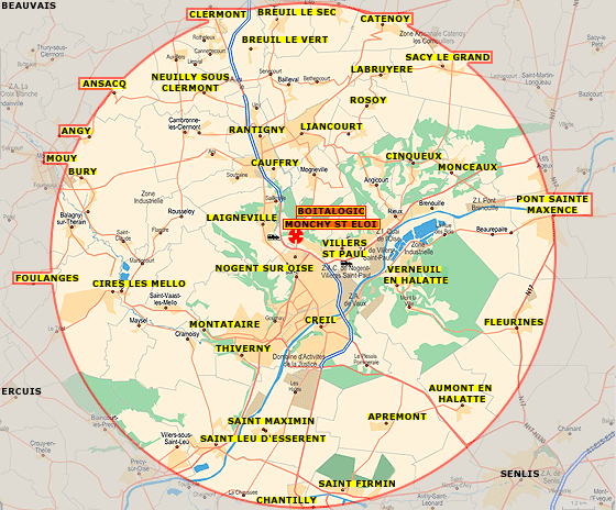 ZONE DE CHALANDISE